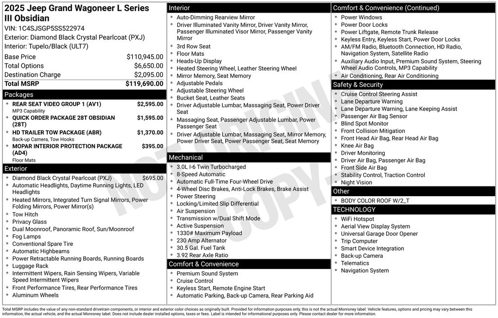 jeep grand wagoneer l 2025 1C4SJSGP5SS522974 image jeep grand wagoneer l 2025 1C4SJSGP5SS522974 image